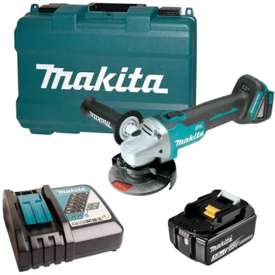 Makita DGA504RF аккумуляторная угловая шлифовальная машина аккумуляторная (1 x 3 Ач, З/У) DGA504RF