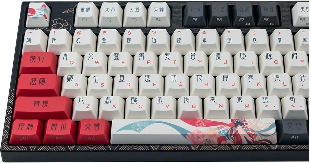 Клавиатура VARMILO VEM108 Beijing Opera EC V2 Iris черный