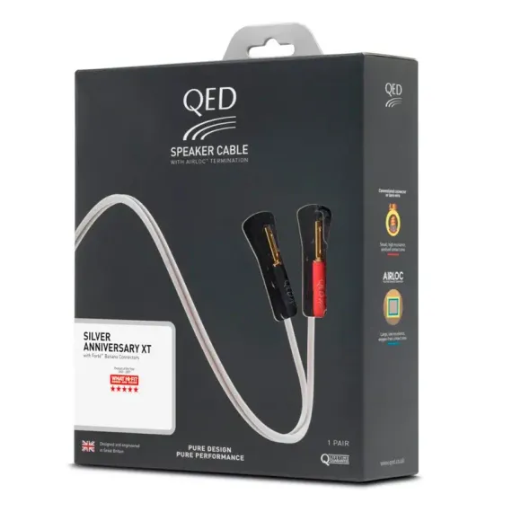 QED Silver Ann XT Pre-Terminated Speaker Cable 3.0 m