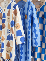 Комбинезон / Cлип для малышей Next F35-921, 3 шт., Синий, Молочный