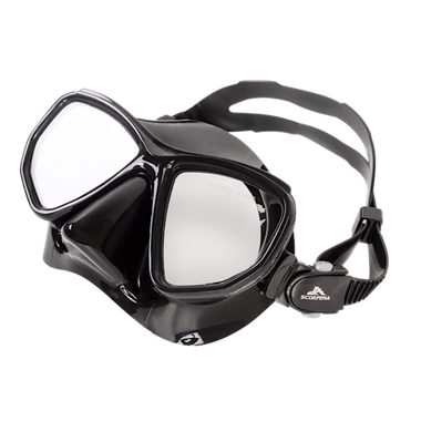 Маска Scorpena S Складная Чёрная