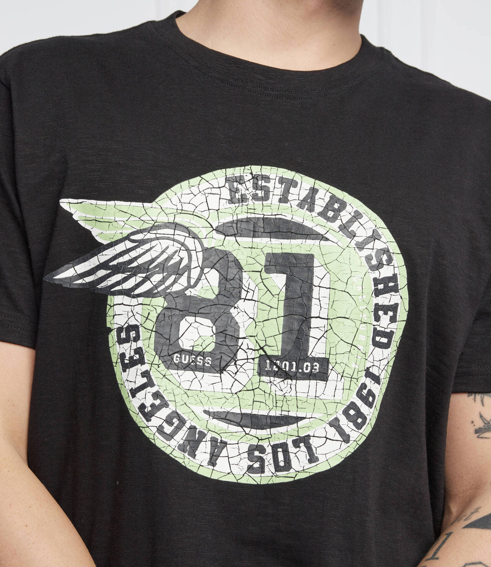 футболка wingy GUESS - черный(M2GI04 KB5F0)