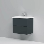 Тумба с раковиной AM.PM Gem 60 графит