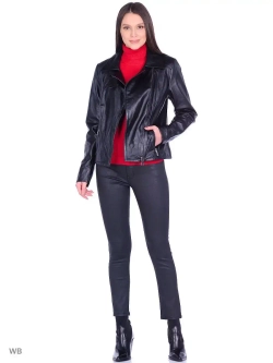 Косуха женская натуральная кожаная