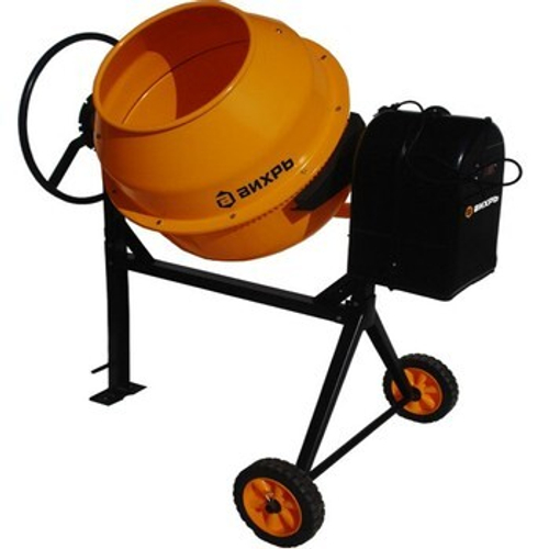 Бетоносмеситель Вихрь БМ-130 550Вт, 130 л чугунный венец