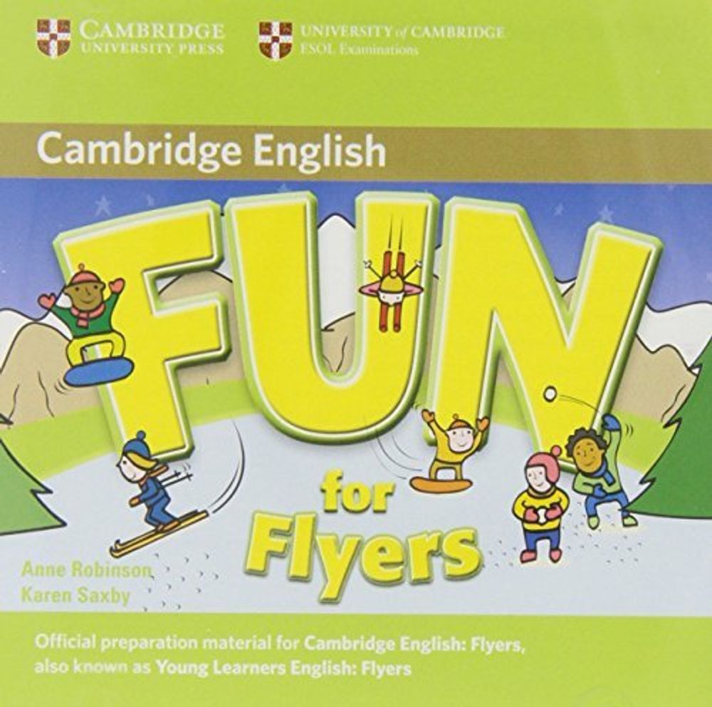 Fun for Starters, Movers and Flyers 2Ed  Flyers  Audio CDs (2) !!