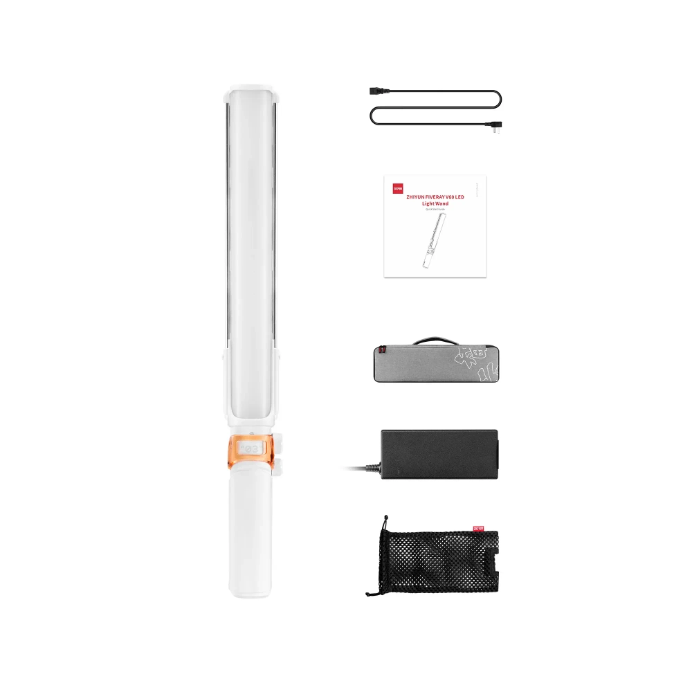 Осветитель Zhiyun FIVERAY V60 LED Light Wand STANDART (PL112), белый