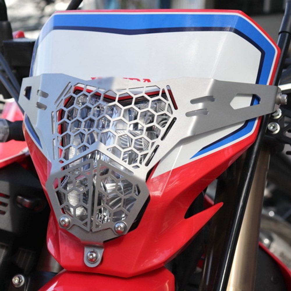 Headlight guard for Honda CRF300 (LED). HEAD LIGHT GUARD
