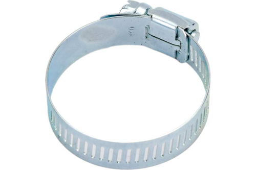 Хомуты Зубр ЭКСПЕРТ оцинкованные, просечная лента 12 мм, 32-51 мм, 4 шт. 37805-032-51-4