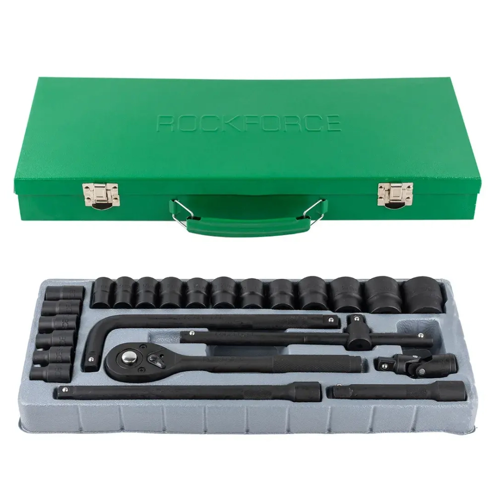 Набор инструментов 24пр. 1/2''(6гр.)(8-32мм) RockForce RF-4245B-5MPB