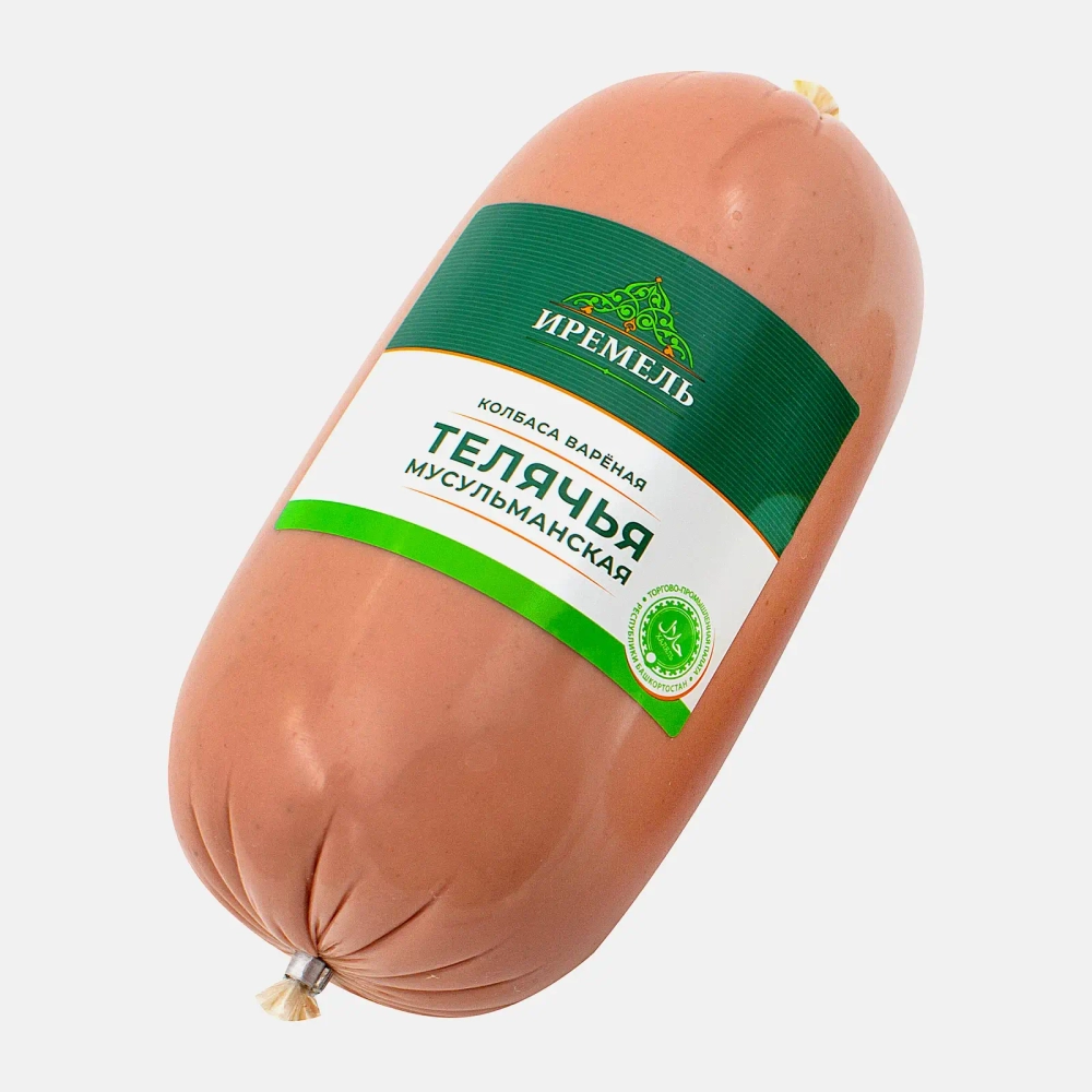 Колбаса Иремель Телячья Мусульманская вареная 400г