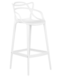 Стул барный DOBRIN MASTERS BAR, белый (W-02)