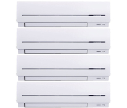 Mitsubishi Electric MXZ-5E102VA/MSZ-SF15VA/MSZ-SF15VA/MSZ-SF50VE/MSZ-GF71VE