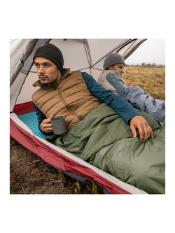 Мешок спальный Naturehike LW180, 190х75 см, (ТК: +15C), зеленый
