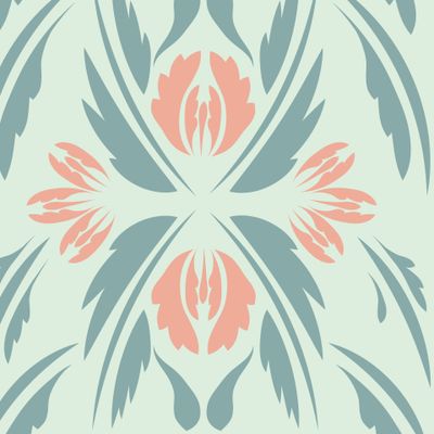 Folk flowers print Floral pattern Ethnic art