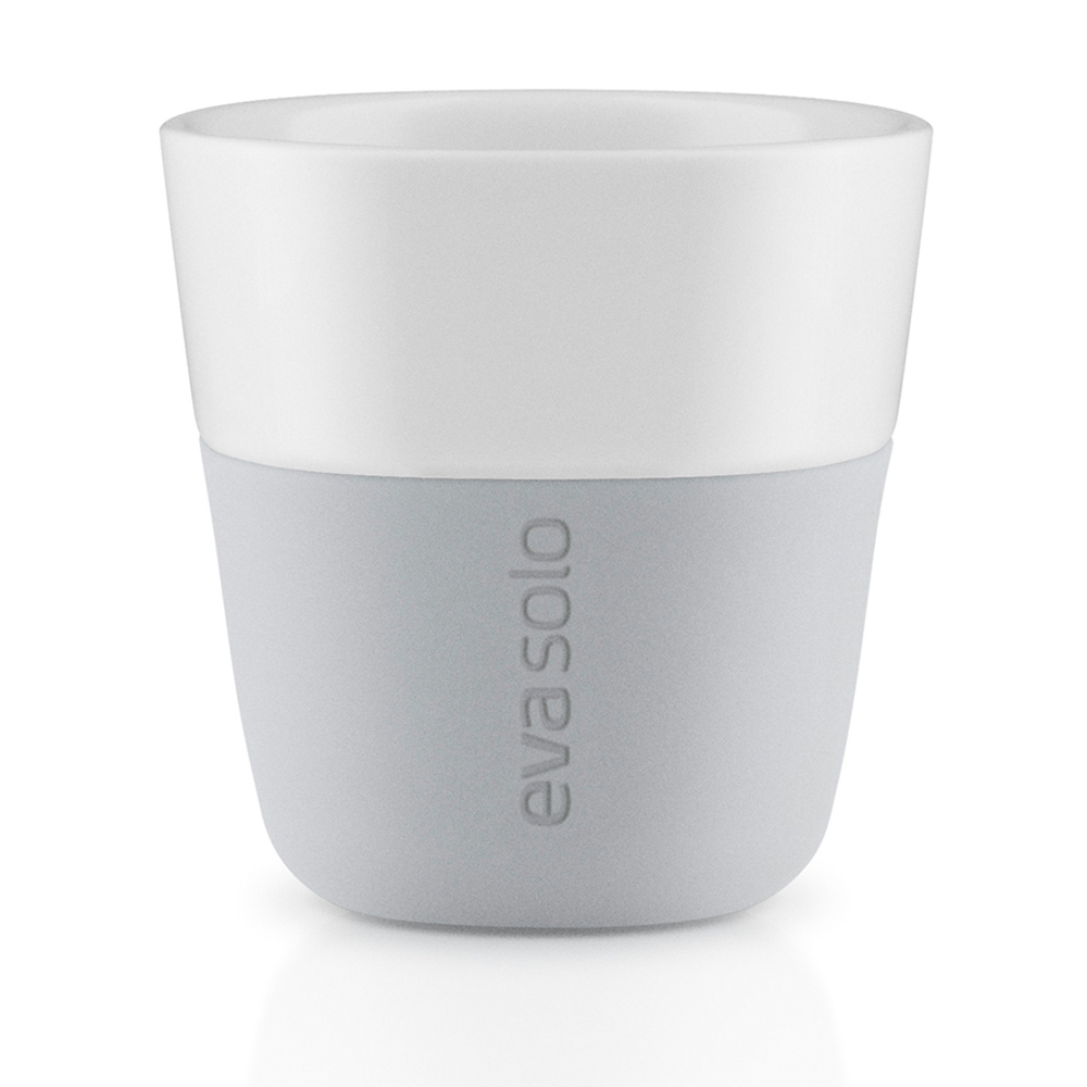 Чашки для эспрессо 2 шт 80 мл серые Eva Solo