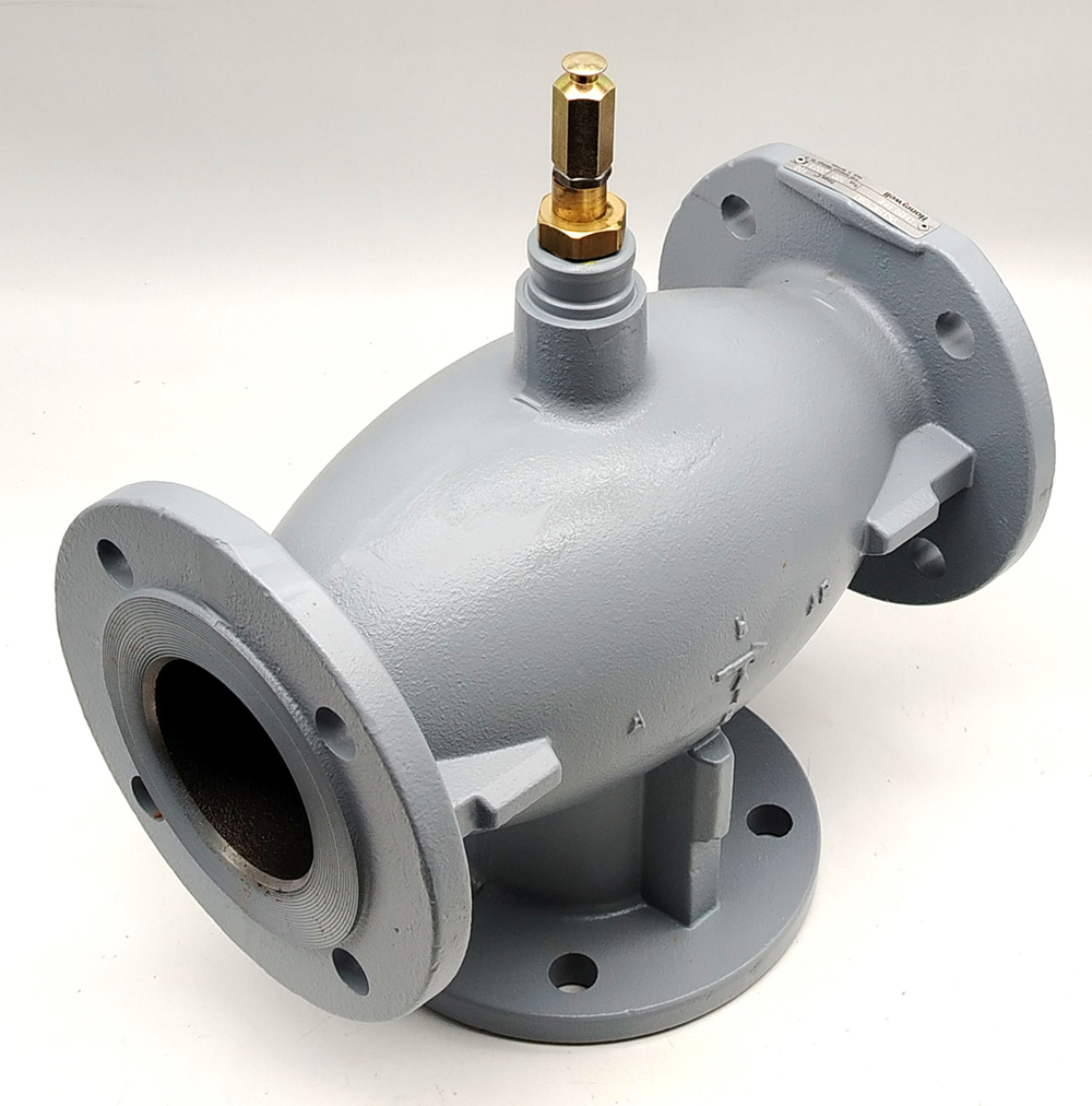 Клапан чугунный фланцевый 3-ходовой DN80 PN6 KVS100 Honeywell V5329C1083