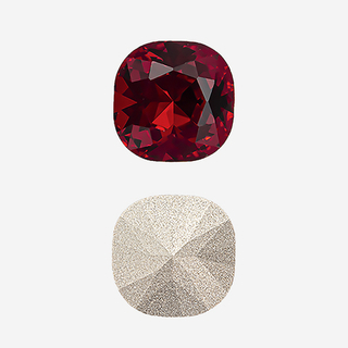 Кристалл Кушон (Сushion), оттенок "Сиам"/"Siam", 12мм