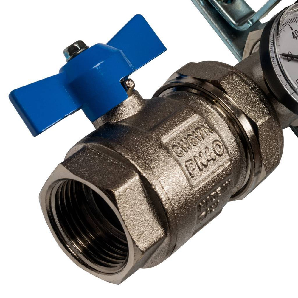 STOUT Коллектор из нержавеющей стали в сборе без расходомеров  8 вых.