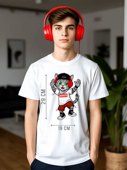 Термонаклейка на одежду с волком