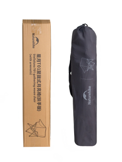 Стул складной Naturehike T01, серый (CNH23JU13002)