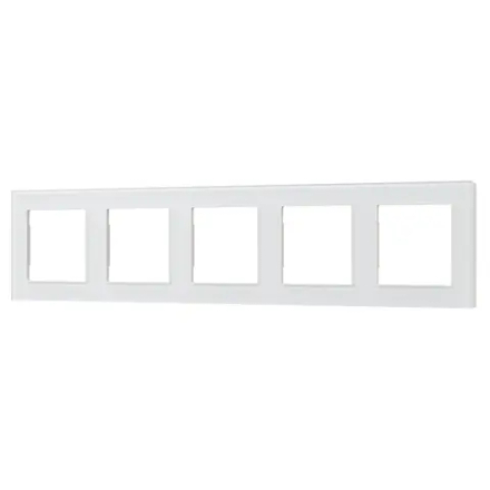 Рамка стеклянная FRM-GLARE-GS-5-WH (Arlight, -) 043805