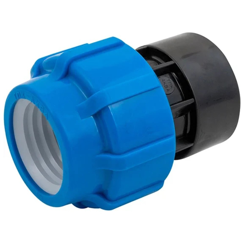 Муфта ПНД компрессионная ВР 63*1 1/2" внутренняя резьба