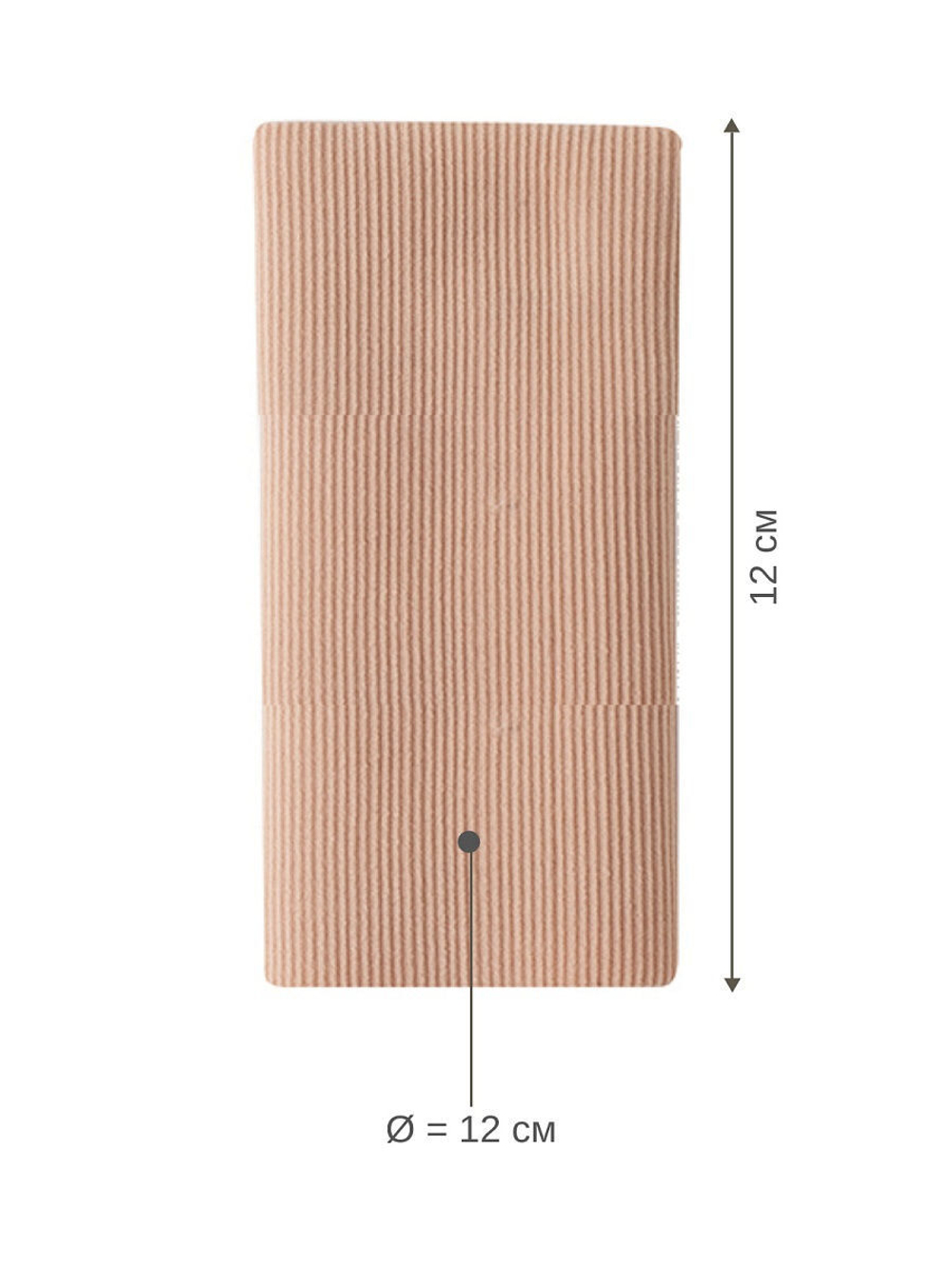 Бандаж для запястья (текстиль + силиконовый слой)