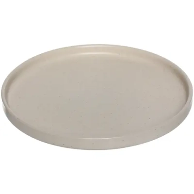 Тарелка керамическая для стейка «Perfetto» 19,7*2,5см, бежевая