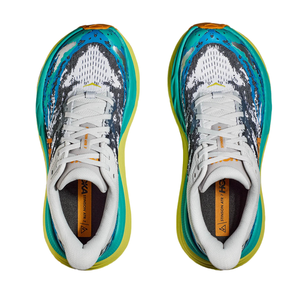 Кроссовки мужские HOKA M STINSON 7 White / Evening Primrose