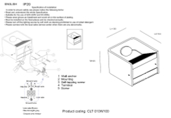 Бра Crystal Lux CLT 010W100 WH