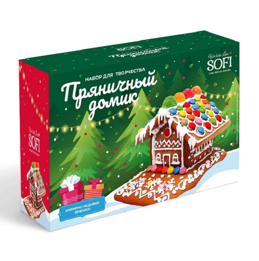 Пряник Sofi Набор для творчества Пряничный Домик 1200г