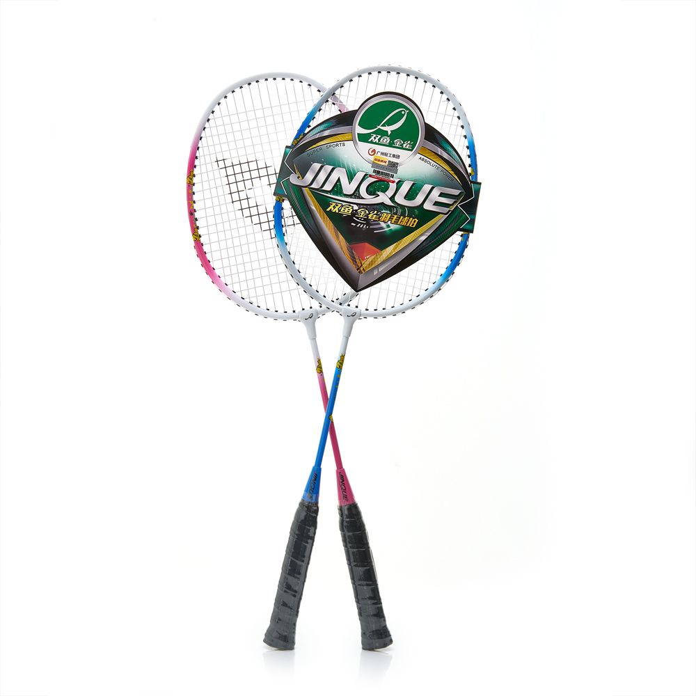 Набор для бадминтона DOUBLE FISH JINQUE LT-102, детский, длина 585 мм, 2  ракетки