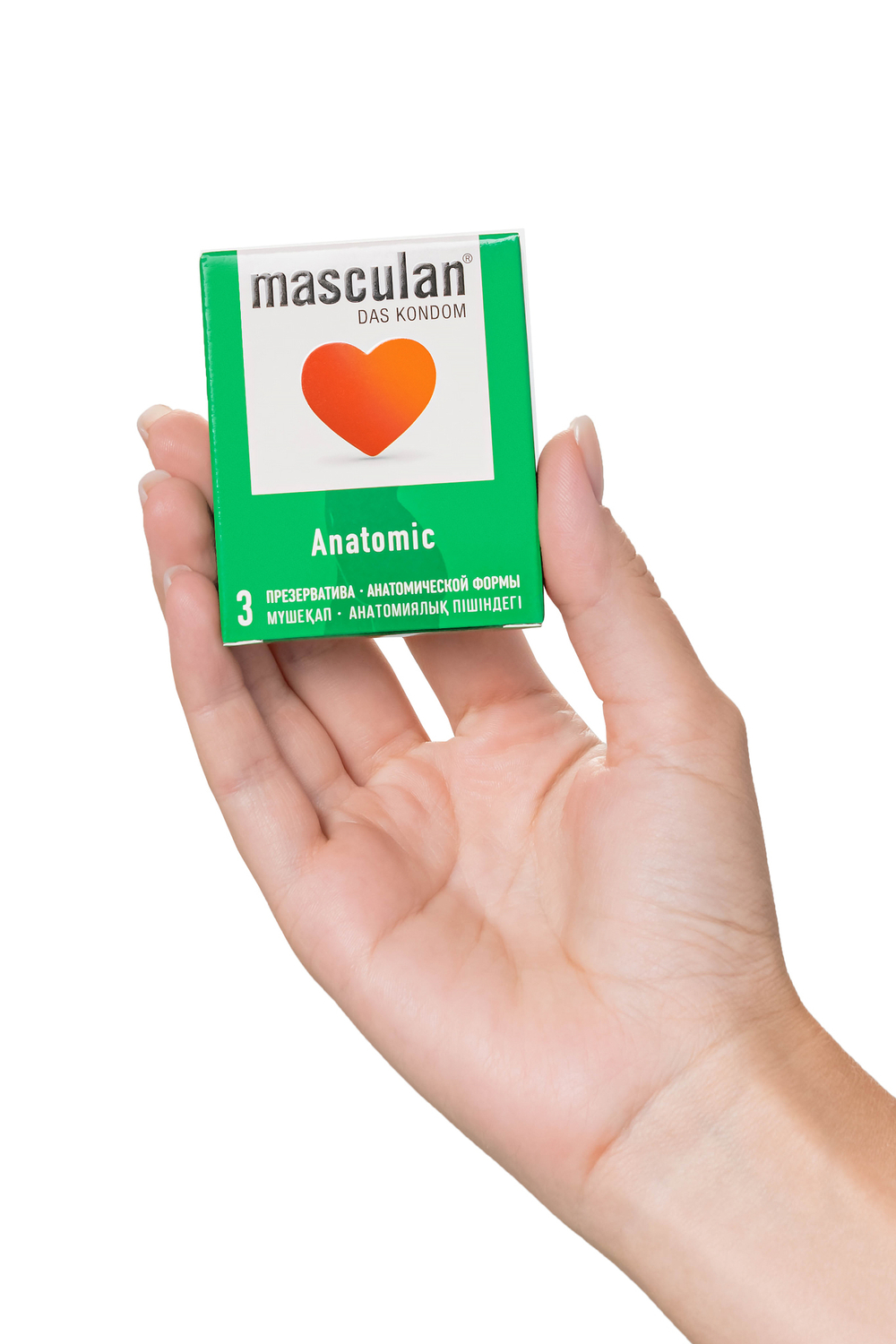 Презервативы Masculan Anatomic анатомической формы №3