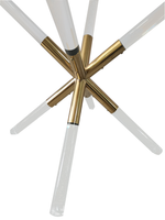 Стол обеденный Ist Casa Брайт, 110x110 см, прозрачный