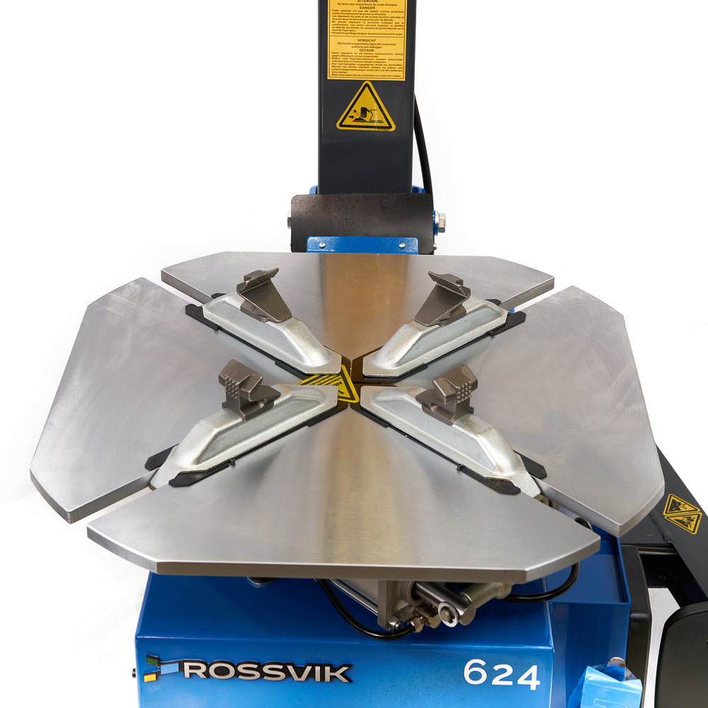 Станок шиномонтажный ROSSVIK V-624, автомат, до 24", 220В Цвет синий RAL5005