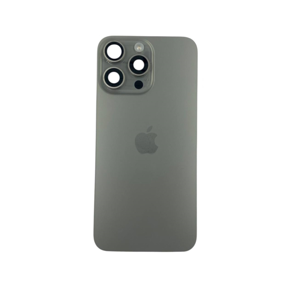 Задняя крышка для Apple iPhone 15 Pro Max (Снятый) Натуральный Титан - OR