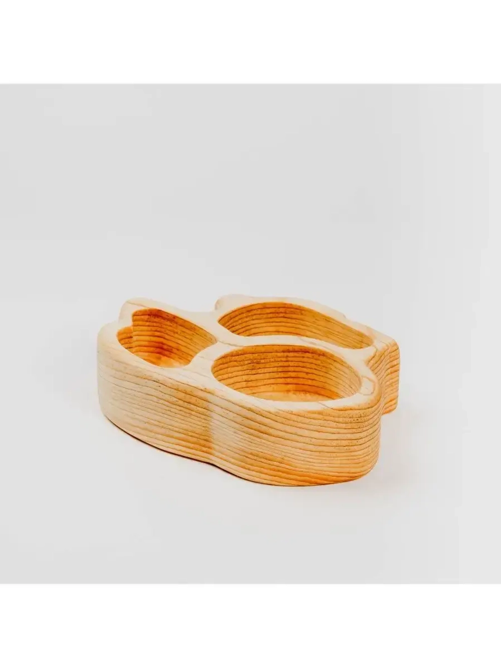 Менажница "Кролик" из Сибирского кедра