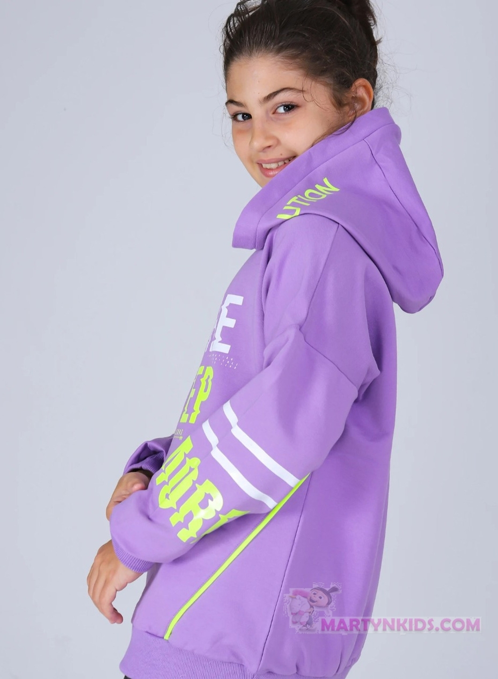 свитшот легкий флис MORE STEP худи 3788