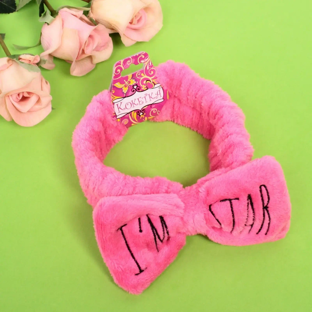 Повязка на голову «Кокетка - I'm Star», микс 4 цвета, 6,5*16см