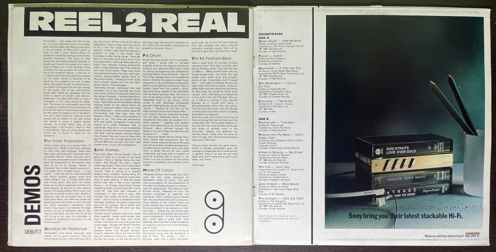 Сборник Debut LP Magazine - Issue 07 (Англия 1984г.)