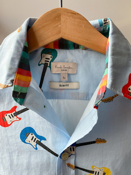 Хлопковая рубашка Paul Smith, 104