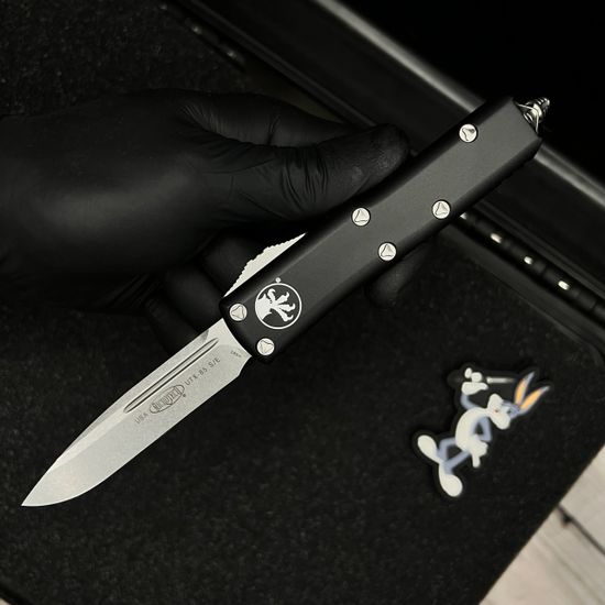 Автоматический нож Microtech UTX-85 231-10 c клинком из стали M390, рукоять алюминий