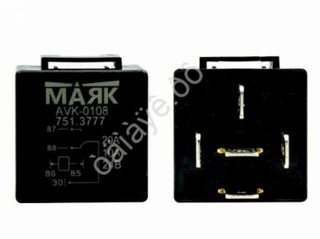 Реле 5-ти конт 24V 20А с ухом 751.3777 Маяк AVK-0108 (103608)