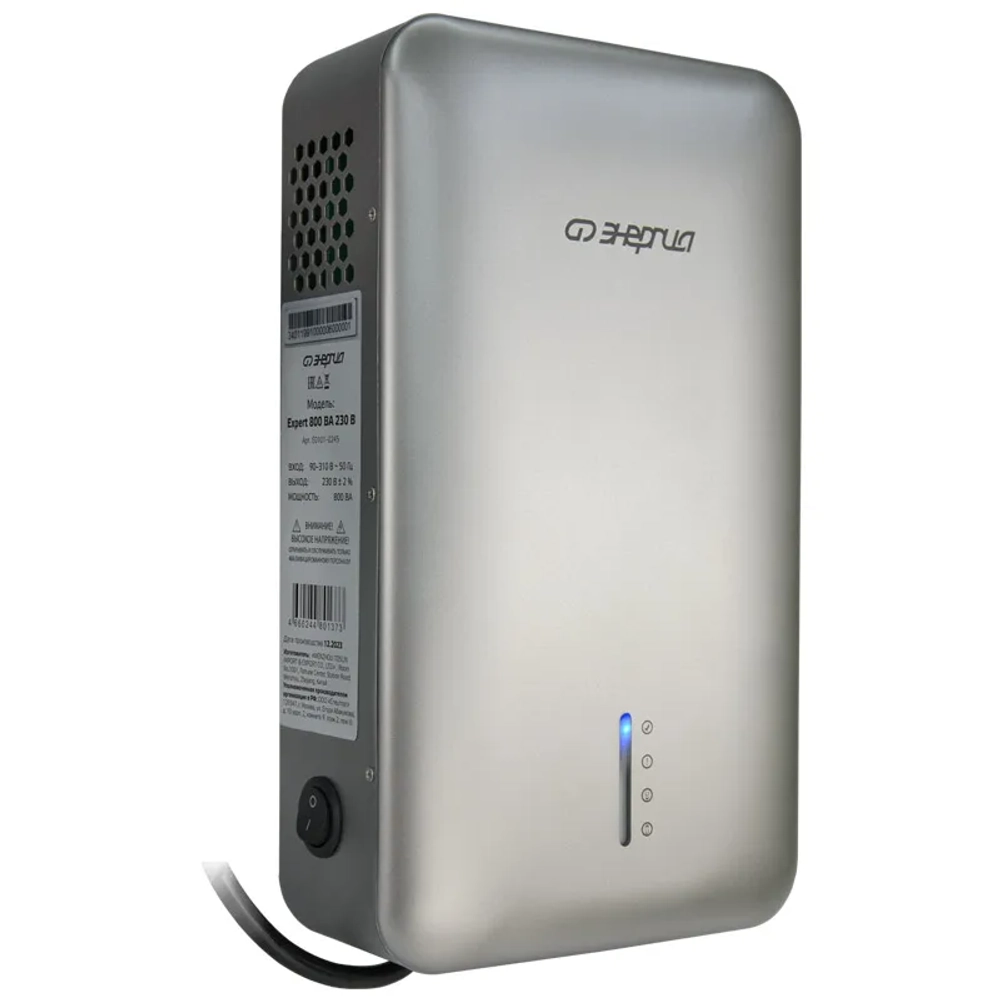 Инверторный cтабилизатор напряжения Энергия Expert 800 220В