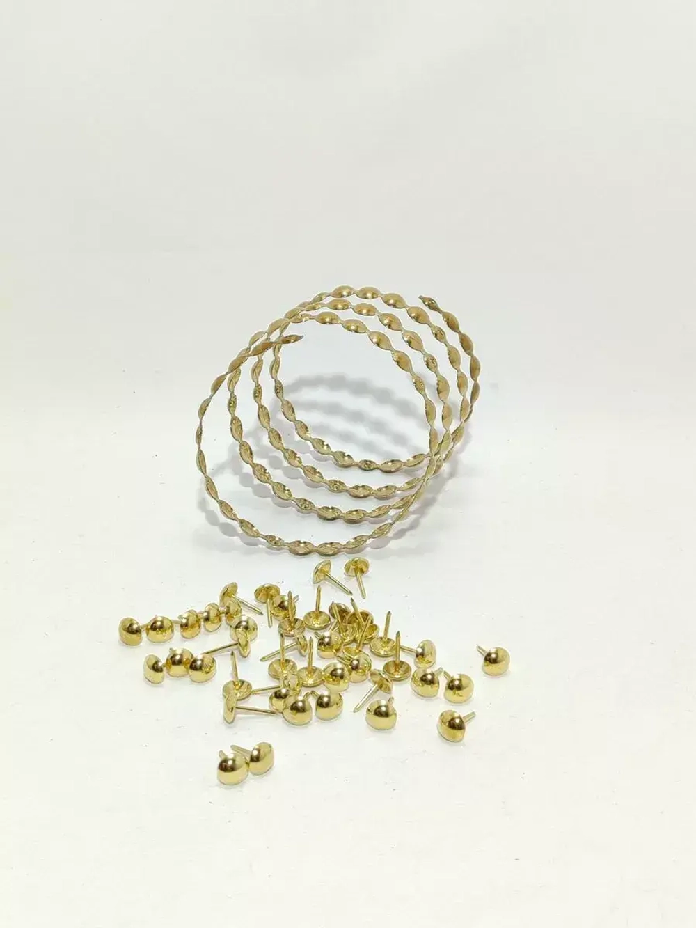 Гвоздевая лента "Золото" молдинги для мебели