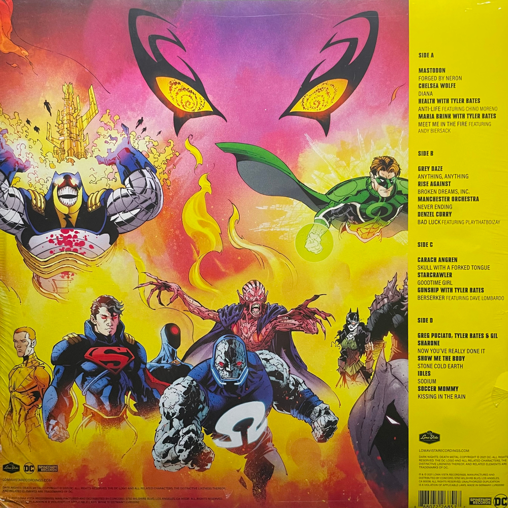 Dark Nights: Death Metal Soundtrack 2LP (Германия 2021г.)
