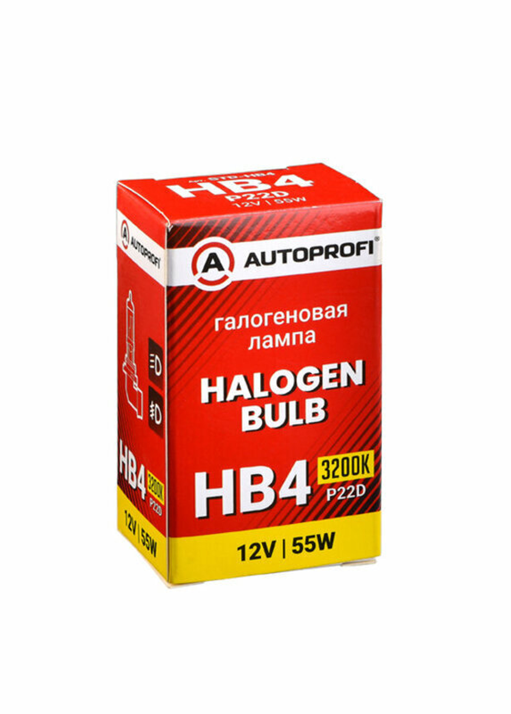 Автосвет HB4 12V 55W P22d Autoprofi