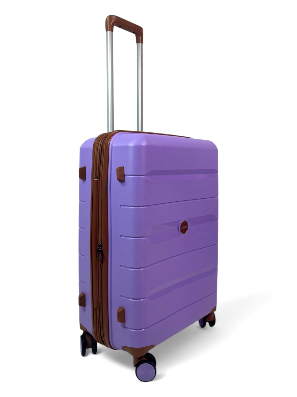 Средний чемодан Mironpan 23102, Лиловый, M+