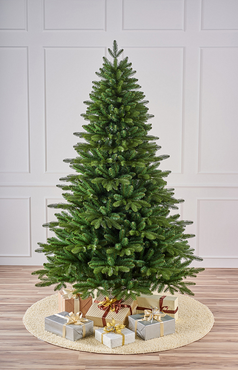 Искусственная елка Ленинградская 150 см, хвоя: литые ветки и пленка ПВХ